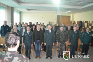 Občni zbor Območnega združenja slovenskih častnikov Ljutomer 2